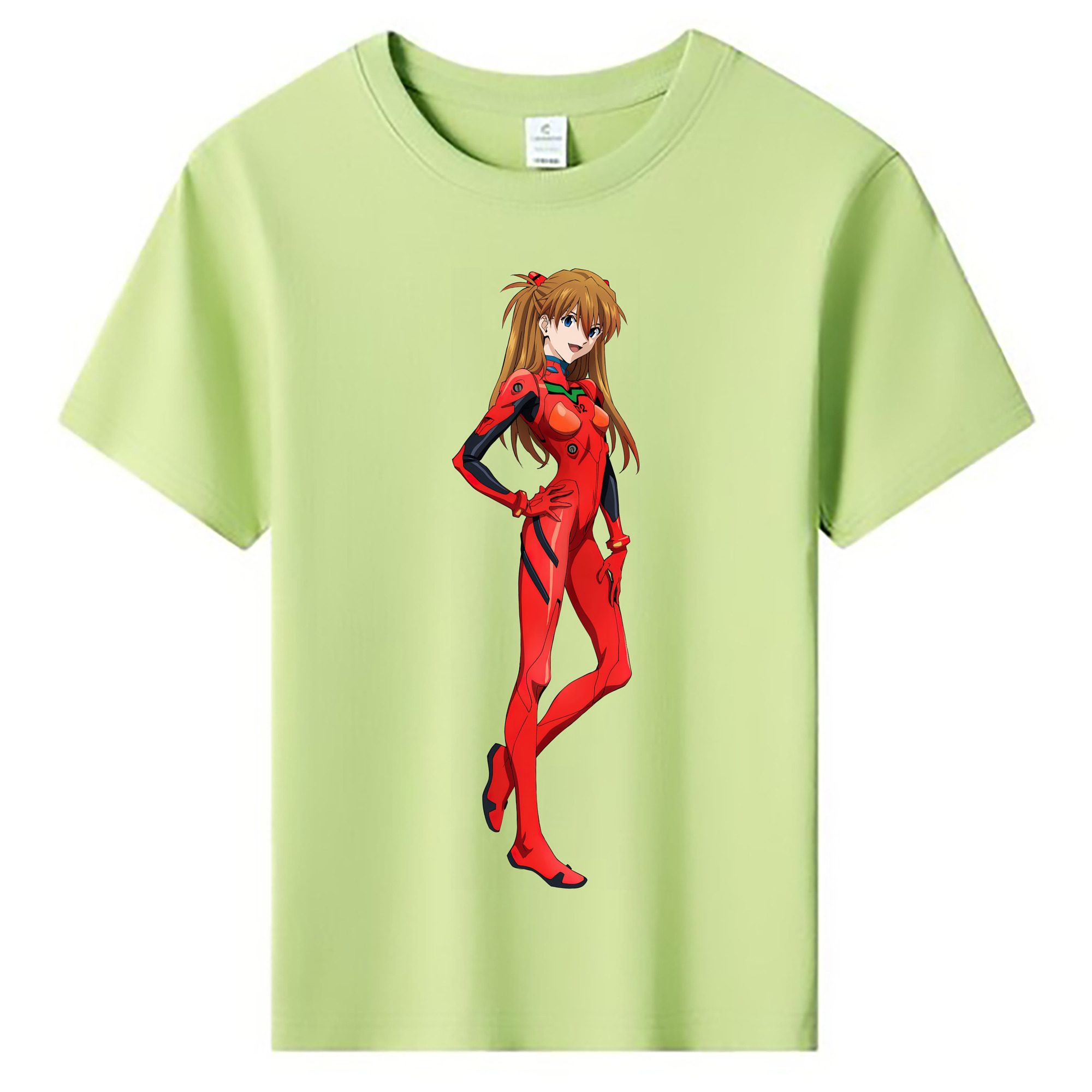 （画像用） EVA 新世紀エヴァンゲリオン 綿100％キッズTシャツ（フロントプリント）